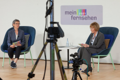 Dr. Frauke Gerlach und Prof. Christiane Eilders